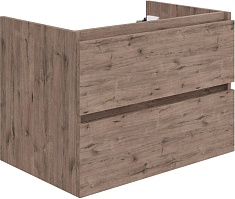 Teymi Тумба под раковину Laina 70 подвесная дуб темный